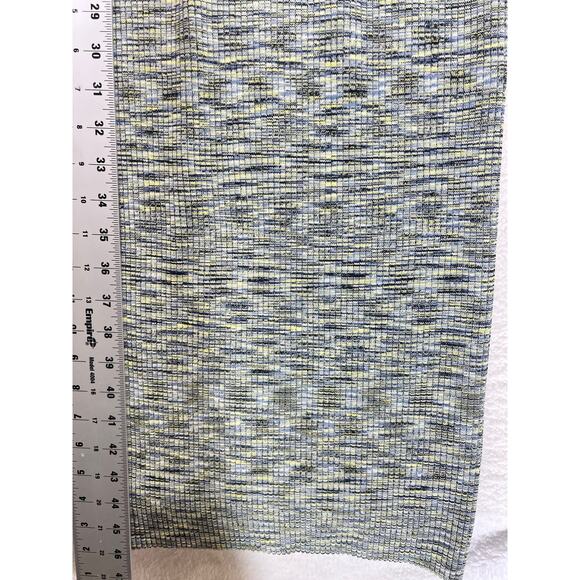 Jonathan Simkhai Rib Knit Cut Out Basil Space Dye Colleen Midi Dress Medium - Picture 13 of 15